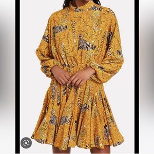 Rhode Resort Zebra Dress Size Small